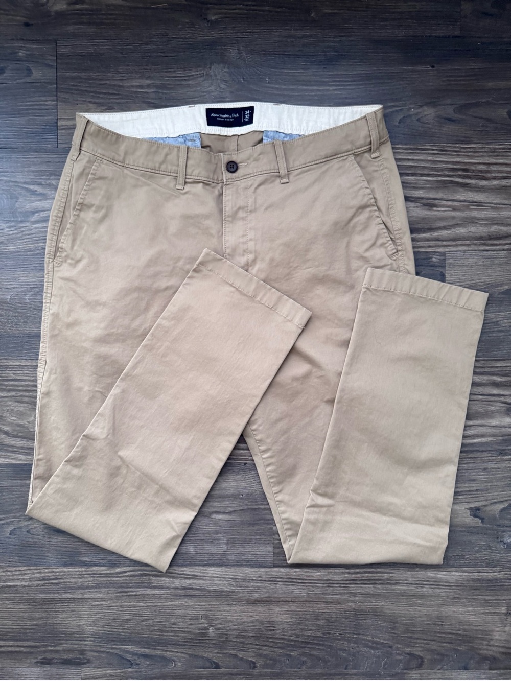 Abercrombie & Fitch Tan Skinny Stretch Chino Pants